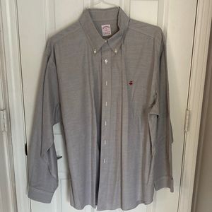 Brooks Brothers Men’s Original Polo 346 Button Down Dress Shirt - Size XL